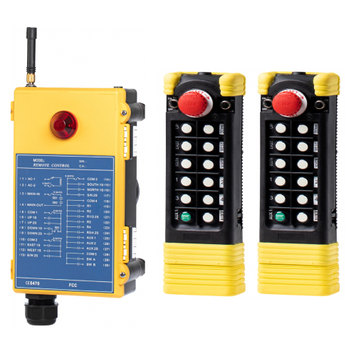 700DK4-DC: SK2502-DC 12-Button 2-Speed 2 Transmitter 1 Receiver 12VDC or 24VDC