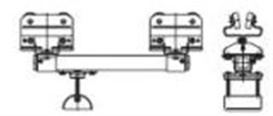 031590-140x70: S3-S6 Control Unit Trolley (70mm Cable Clamp)