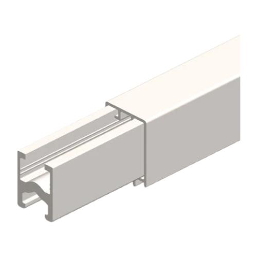 081213-6X12: Aluminium Rail 200A Standard Insul. Pe 8m