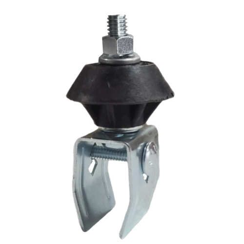 B-100-2FG: Zinc Plated Steel Clamp Hanger and Insulator with Hardware