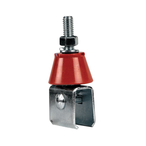 11082: Cross-Bolt Hanger Clamp With Insulator (Plated Hardware)