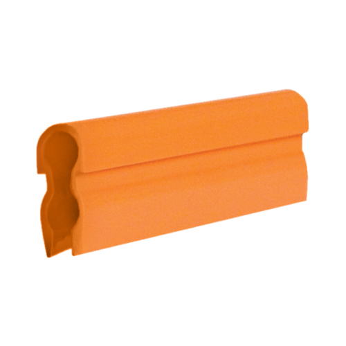 11114: Rigid PVC 8-Bar Cover x 10' (Orange)