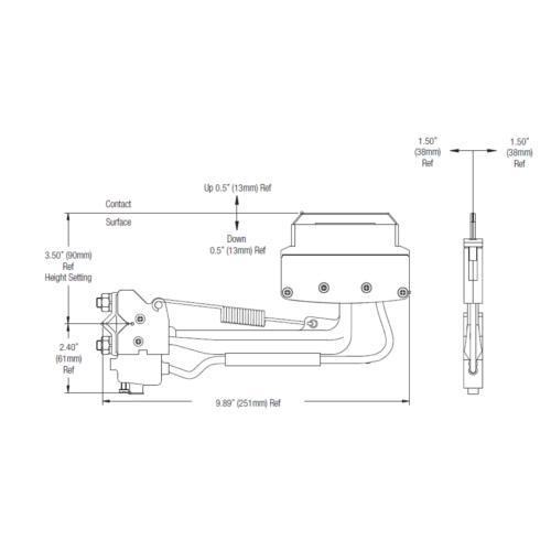 399360: 50 Amp Phase Collector (Red)