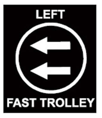 PRTA178IPI: Left Fast Trolley