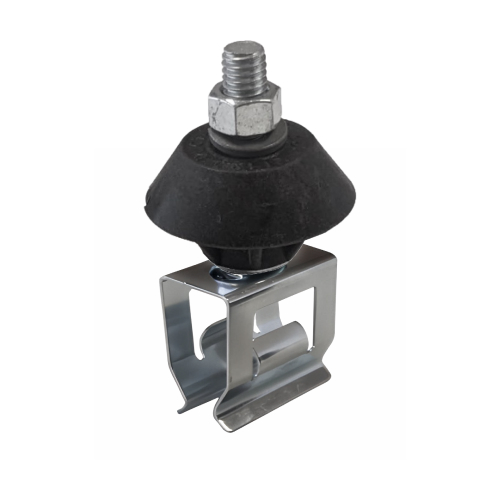 FE-908-2SFSG: Stainless Steel Snap-In Hanger and Insulator with Stainless Steel Hardware