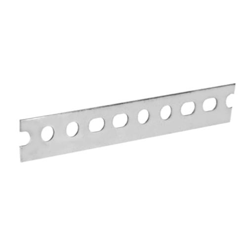 B-100-BR3A: Straight Steel Bracket - 12 Holes x 18"