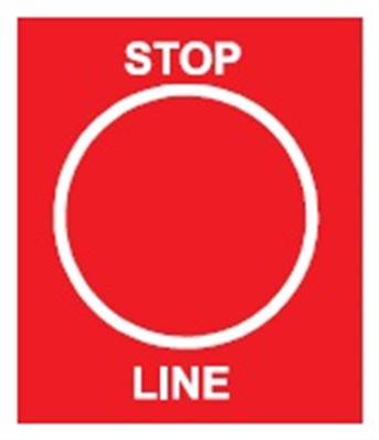 PRTA131IPI: Stop Line - Red