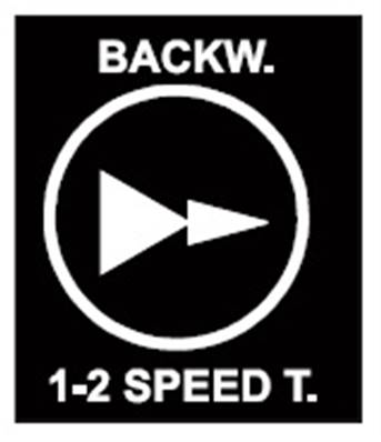 PRTA157IPI: Backward Trollye 2 speed