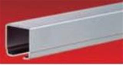 024100-6: Galvanized Steel C Rail - 6 Meter