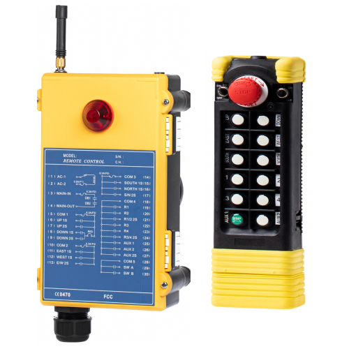700SK4-DC: SK2501-DC 12-Button 2-Speed 1 Transmitter 1 Receiver 12VDC or 24VDC