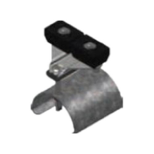 28548: End Clamp STD/Duty Square Bar S/S