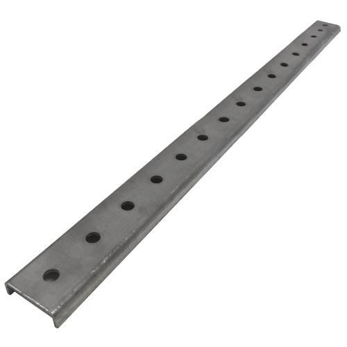 B-100-BR9A: Straight Steel Bracket - 16 Holes 24"