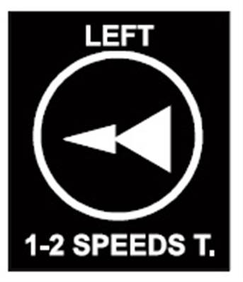 PRTA180IPI: Left Trolley 2 Speed