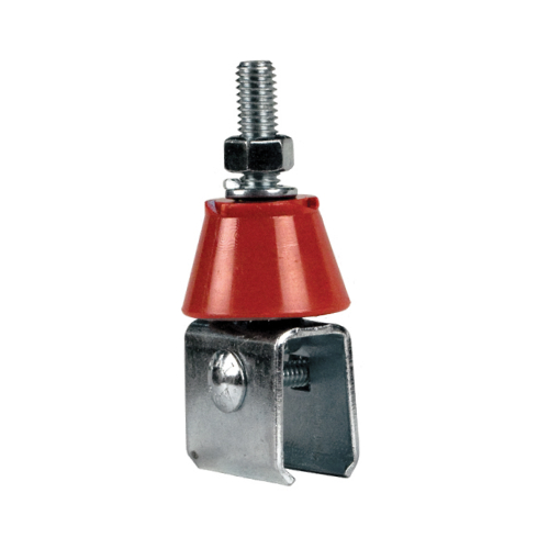 11084: Cross-Bolt Hanger Clamp With Insulator (Stainless Hardware)