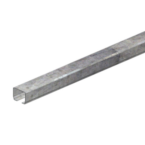 023201-4: Galvanized Steel C Rail - 4 Meter