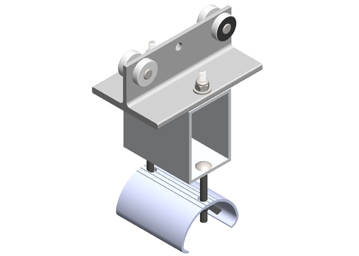 023277: Steel Towing Trolley With Plastic Support For Flat Cable