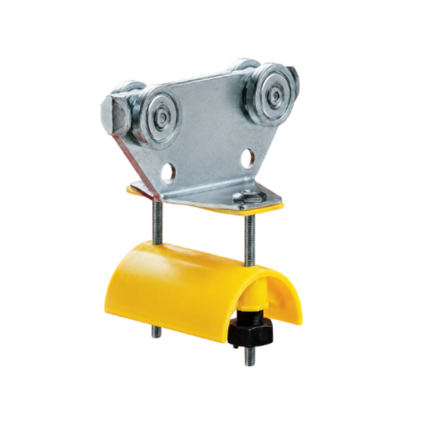 024269-125x100: Cable Trolley With Steel Roller and Steel Saddle
