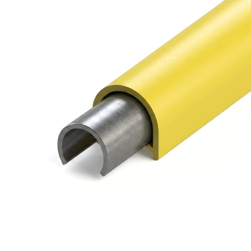 081118-1X22: Datametal Rail 10A Hightemp.Insul.Pe 1m
