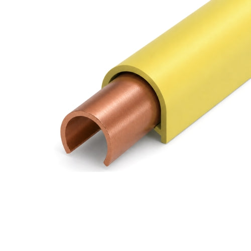 081116-1X11: Copper Rail 100A Standard Insul.Ph 1m