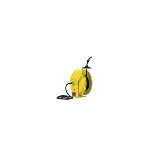 121140305012: Lift / Drag Cable Reel With 50 Feet of 3 Cond 14 AWG Cable And 15A 125V Receptacle