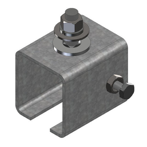 25813: Single Bolt Galvanized Anchor Hanger