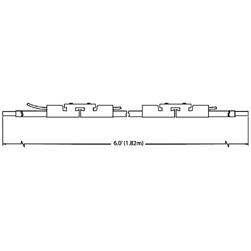 29834: 120 Amp Bolted Splice Power Interrupting Section x 6'