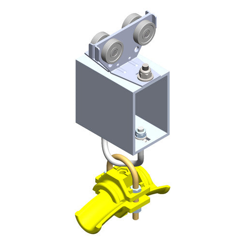 35494: Plated Steel Tow Trolley For 25mm Round Cable