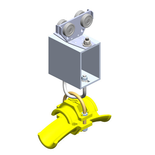 35495: Plated Steel Tow Trolley For 36mm Round Cable