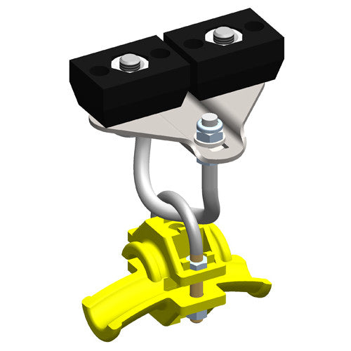 35742: Plated Steel End Clamp For 16mm Round Cable