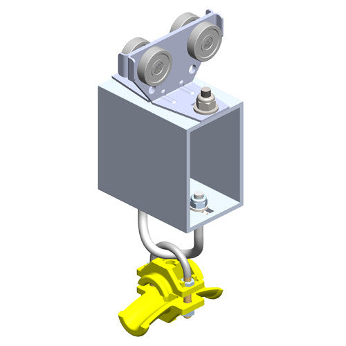 35744: Plated Steel Tow Trolley For 16mm Round Cable