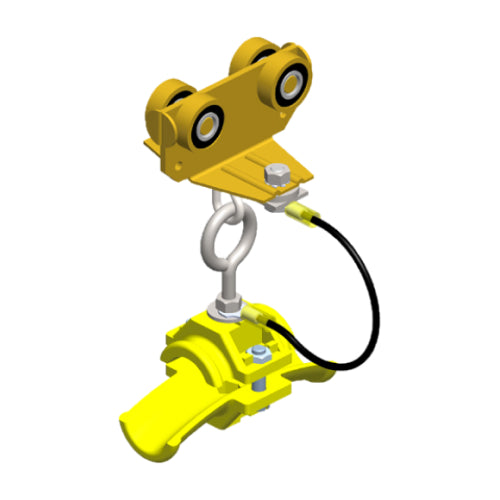50589: Spark Resistant Brass Intermediate Trolley For 25mm Round Cable