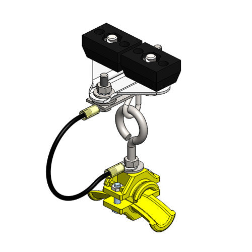 50590C: Spark Resistant End Clamp For 36mm Round Cable