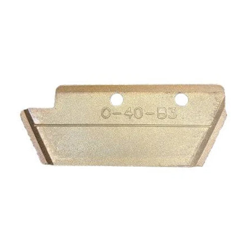 B-40-2B3-CI: Cast Iron Cleaning Shoe - 3" Long x .25" Wide