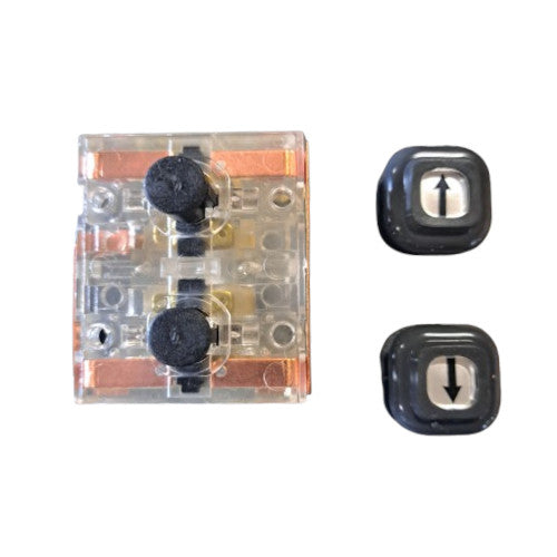 B-D-3B: Momentary Single Speed Double Contact Element With 2NO / 1NC And Mechanical Interlock