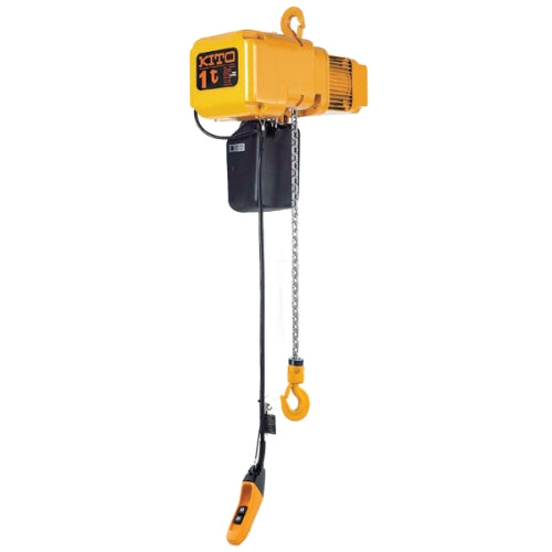 ER2050SD5-10: 5 Ton Electric Chain Hoist 2-Speed (11/2 FPM) 575V-3Ph-60Hz 10' Lift Lug Mount
