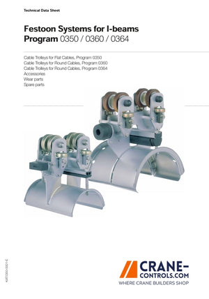 Festoon Systems for I-Beam Program 0350/0360/0364