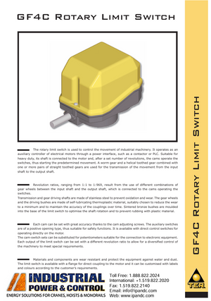 GF4C Rotary Limit Switch