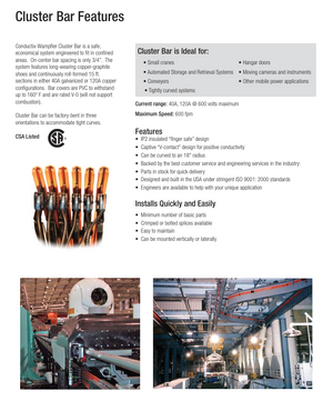 Insul-8 Cluster Bar Conductor Bar
