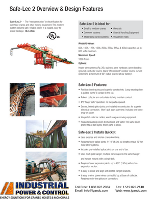 Insul-8 Safe-Lec 2 Conductor Bar System Full Catalog