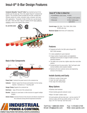 Insul-8® 8-Bar Design Features