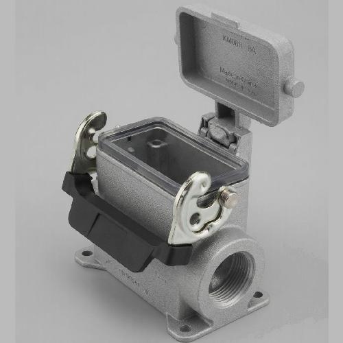 KM06B3C: PG16 Dual Side Entry Surface Mount Base For KM06 Insert With One Lever And Protecive Cover