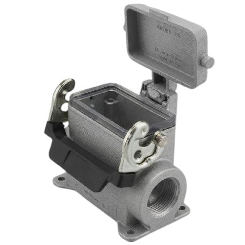 KM06B4C: PG16 Right Side Entry Surface Mount Base For KM06 Insert With One Lever And Protecive Cover