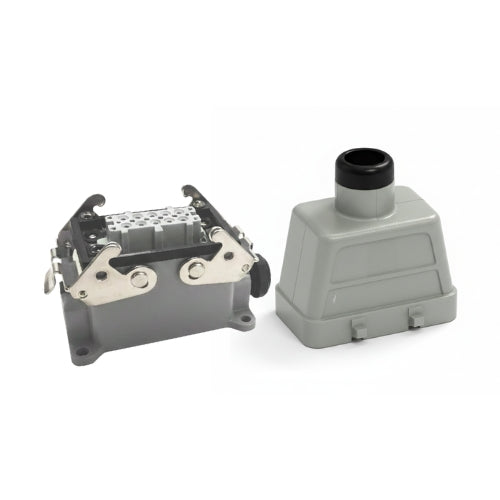 KM10MFU5B6C: Complete 10 Pole + Ground Multi Pole Connector