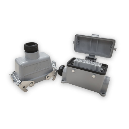 KM16MFU5B6C: Complete 16 Pole + Ground Multi Pole Connector