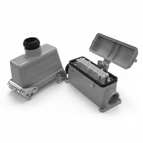 KM24MFU5B6C: Complete 24 Pole + Ground Multi Pole Connector