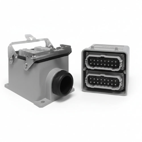 KM32MFU5B6C: Complete 32 Pole + Ground Multi Pole Connector