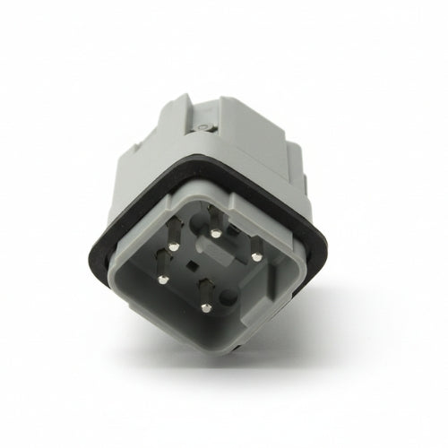 KS04M: 4 Pole + Ground Male Insert 250V 10A