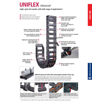 KabelSchlepp Uniflex Advanced Cable Carrier