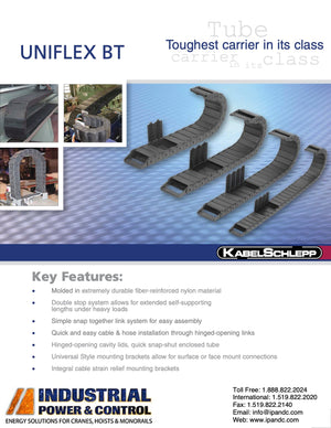 KabelSchlepp Uniflex BT Cable Carrier