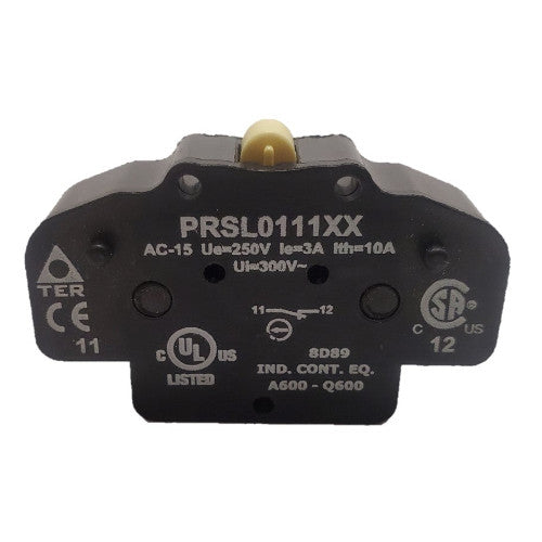 PRSL0111XX: 1 NC Fox Slow Action Double Break Switch For PRSL7194PI Cam